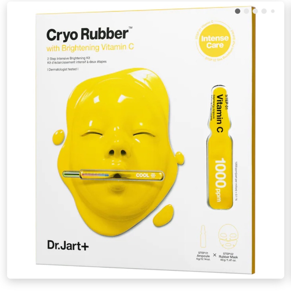 Dr. Jarts! Brightening Cryo Mask. You will love it.